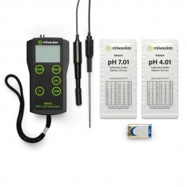 Medidor de pH y Temperatura para Alimentos Milwaukee - MW102