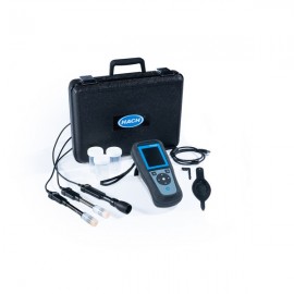 Multímetro portátil con electrodos de pH de gel, conductividad y oxígeno disuelto, cable de 1 m - HA - HQ4300