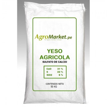 Yeso agrícola saco de 1000 Kg