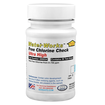 Tiras de cloro para altas...