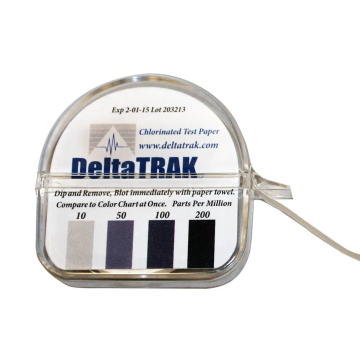 Tira indicadora de cloro...