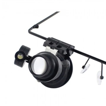 Lentes Con Lupa 20x Con Luz...