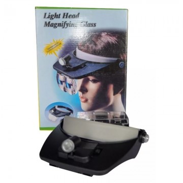 Lupa De Cabeza Luz Led 4...