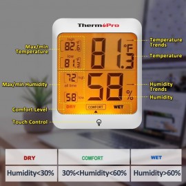 Termohigrómetro digital ThermoPro - TP53
